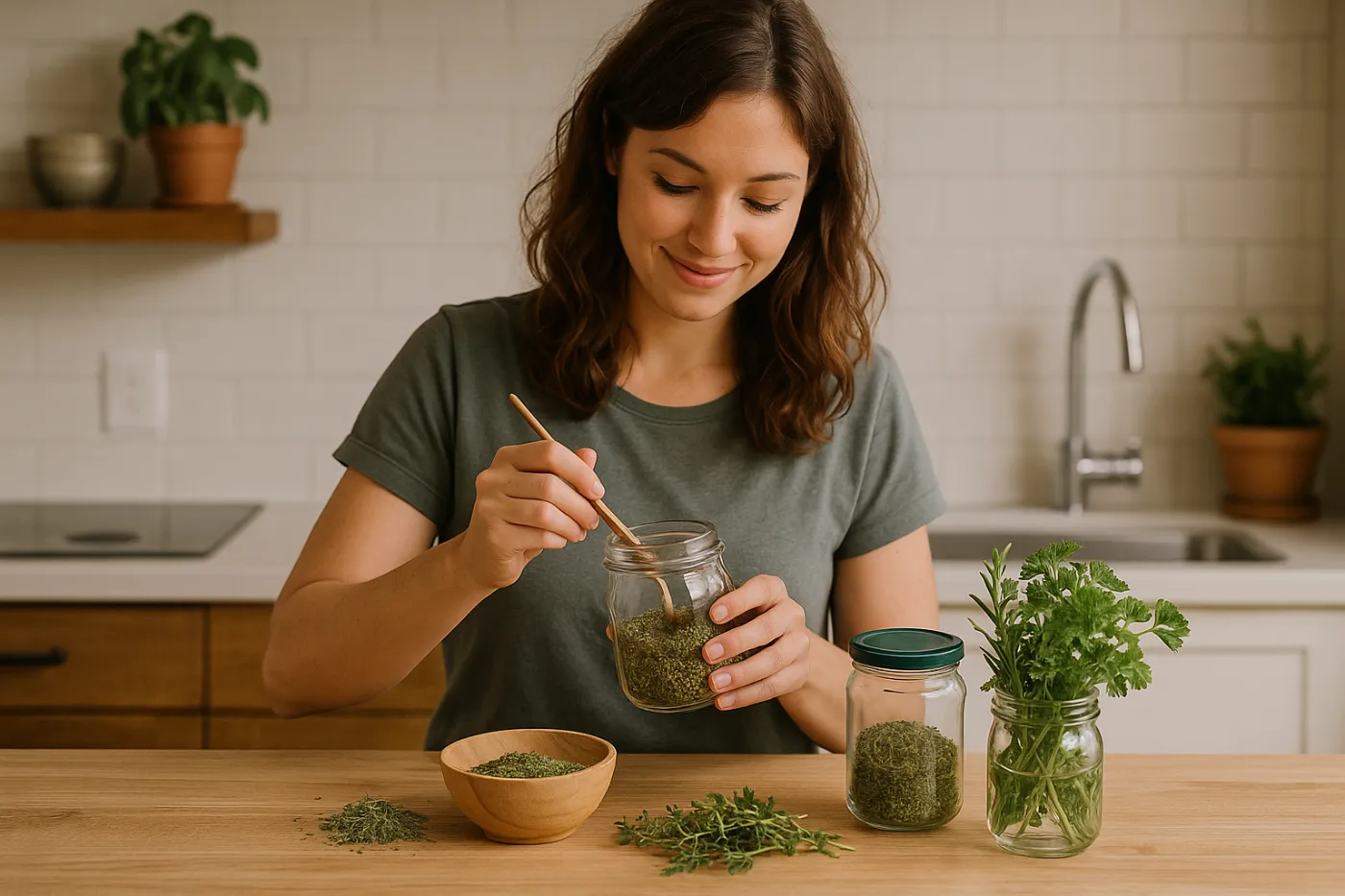 Salatkräuter selbst mischen: besser als gekauft