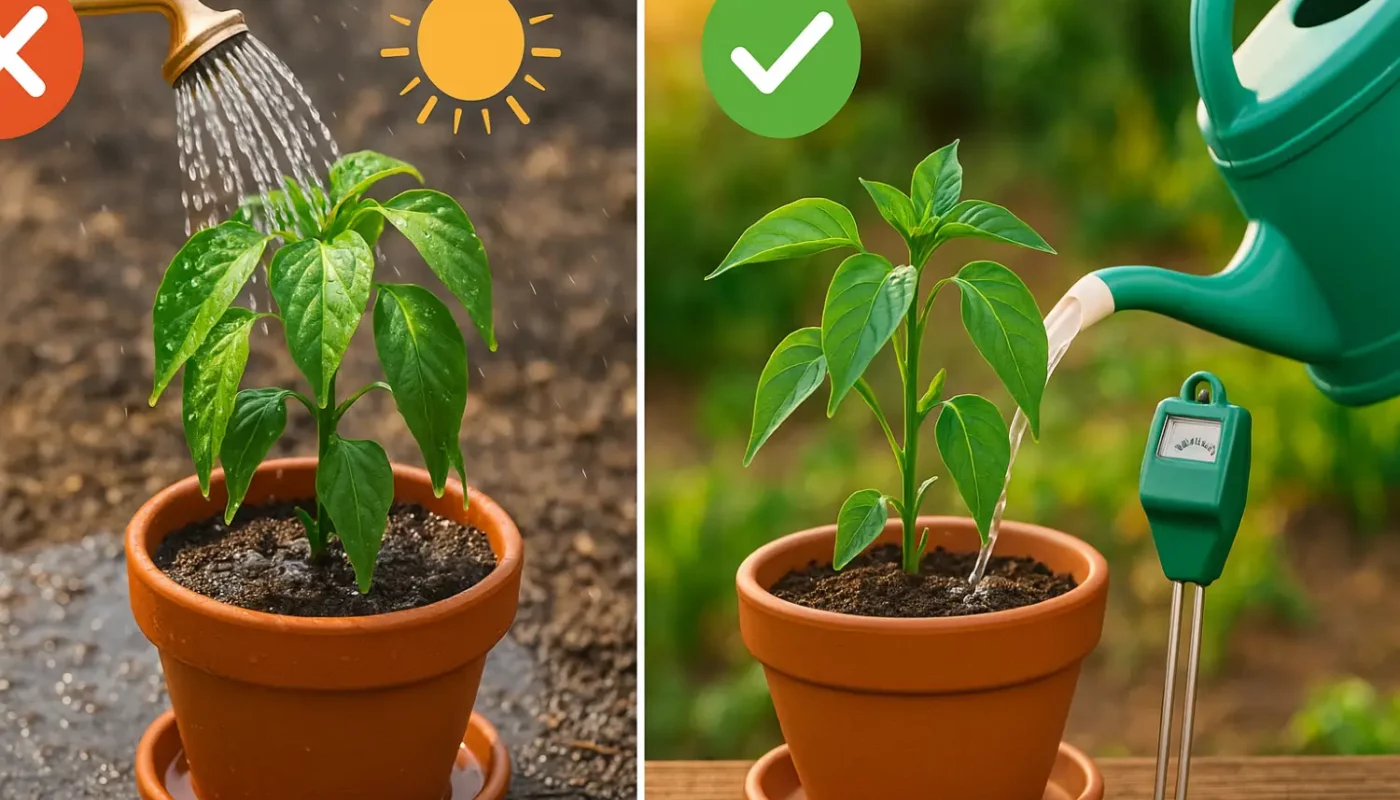 Der Fehler, den 90% der Menschen beim Gießen machen 1 Der Fehler, den 90% der Menschen beim Gießen machen