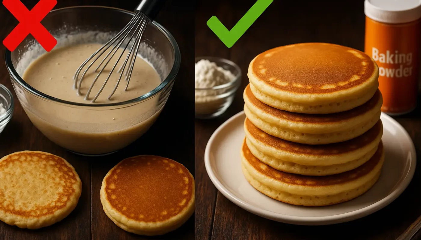 Der Grund, warum deine Pfannkuchen nie fluffig werden