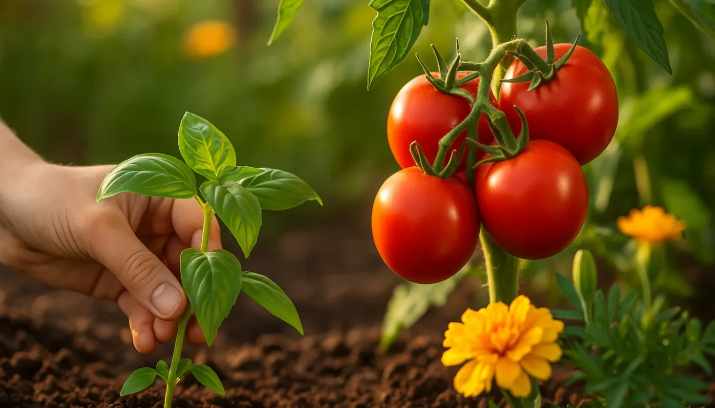 Diese Pflanze lässt deine Tomaten 3x schneller wachsen 1 Diese Pflanze lässt deine Tomaten 3x schneller wachsen