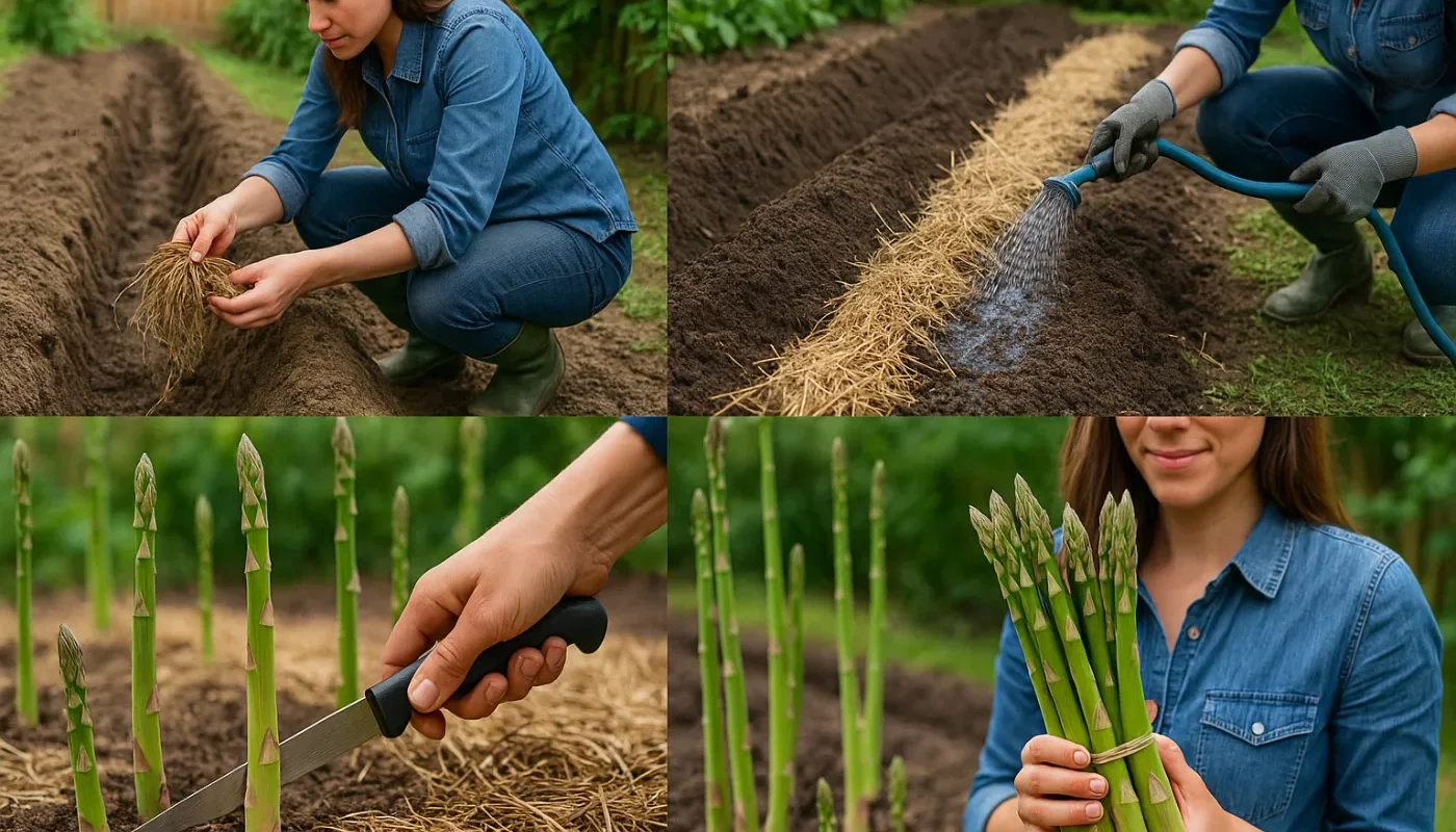 Grüner Spargel anbauen: So klappt der Spargelanbau