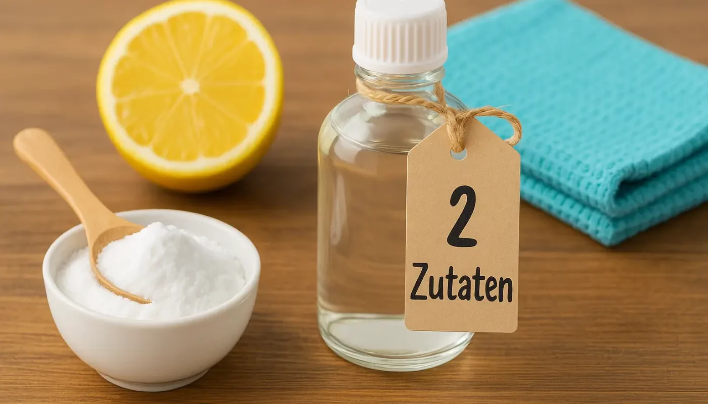 Klarspüler selber machen: 2-Zutaten Rezept