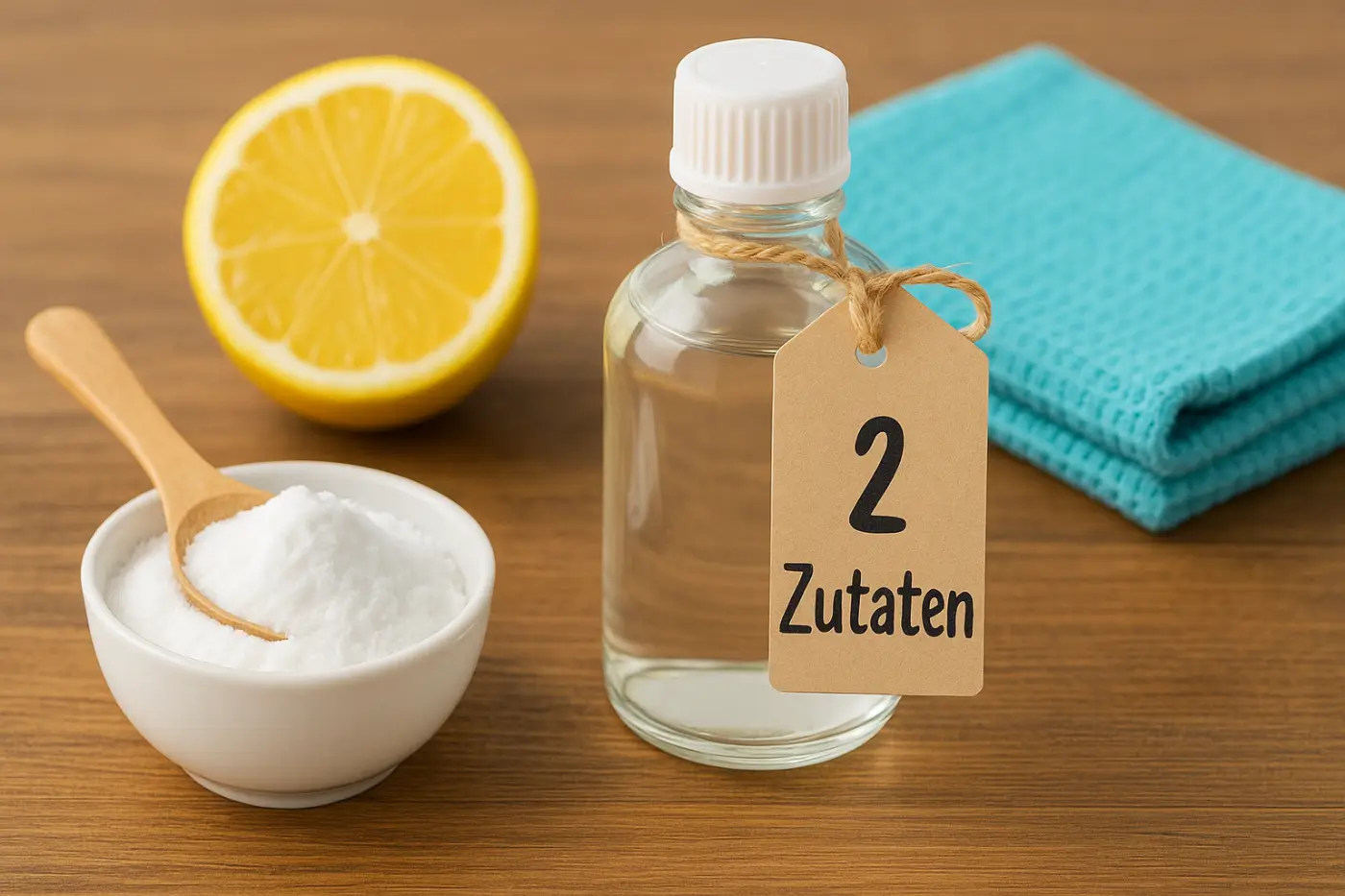 Klarspüler selber machen: 2-Zutaten Rezept