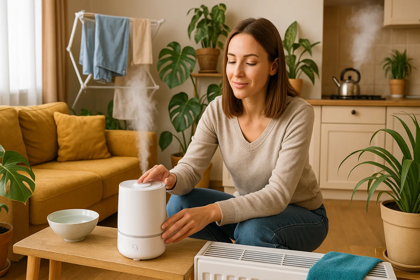 Luftfeuchtigkeit erhöhen: 9 tricks gegen trockene luft