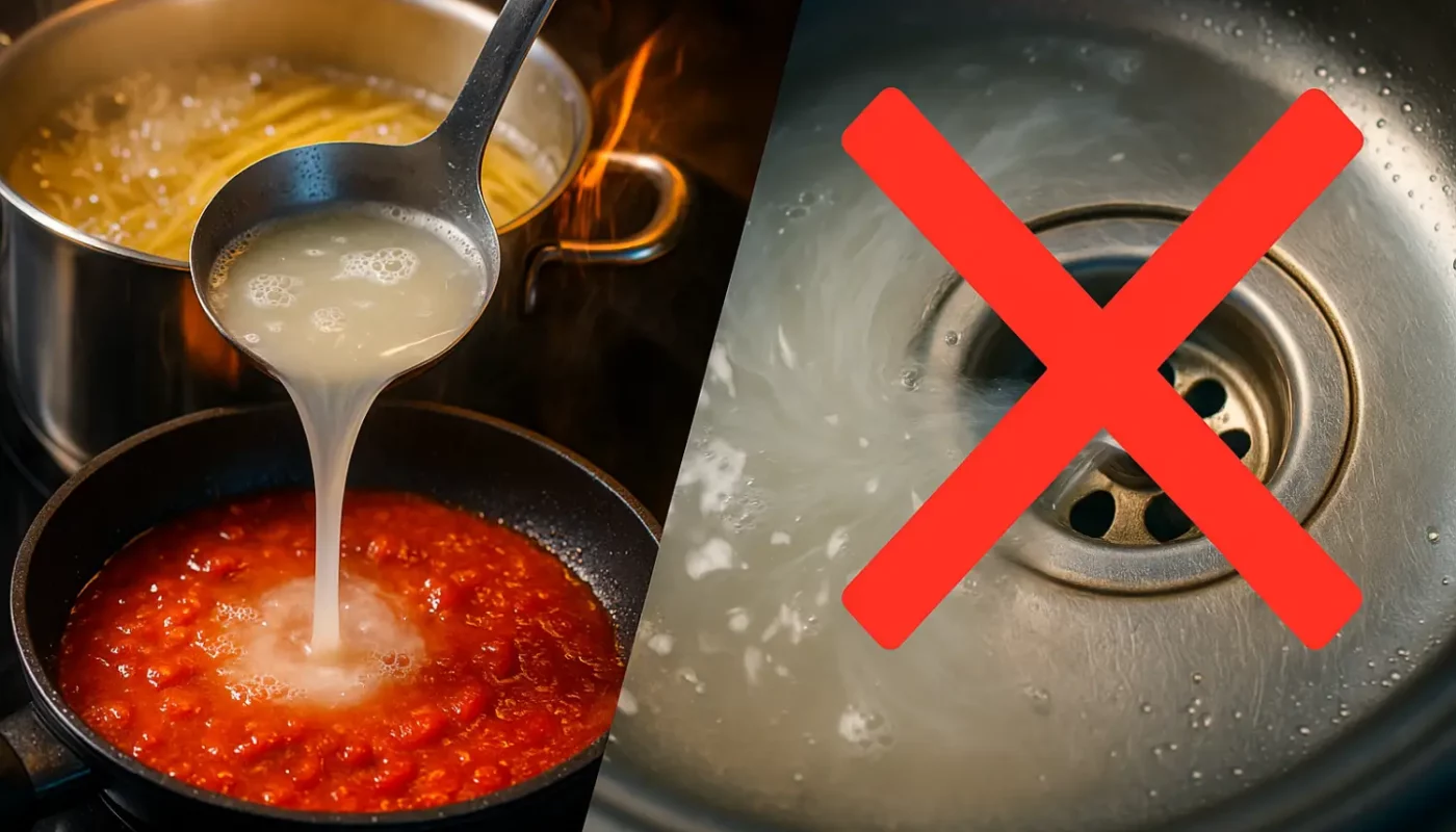 Die schockierende Wahrheit über das Nudelwasser