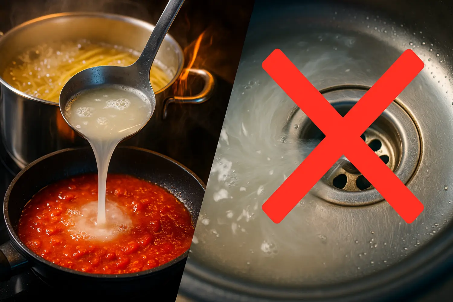 Die schockierende Wahrheit über das Nudelwasser