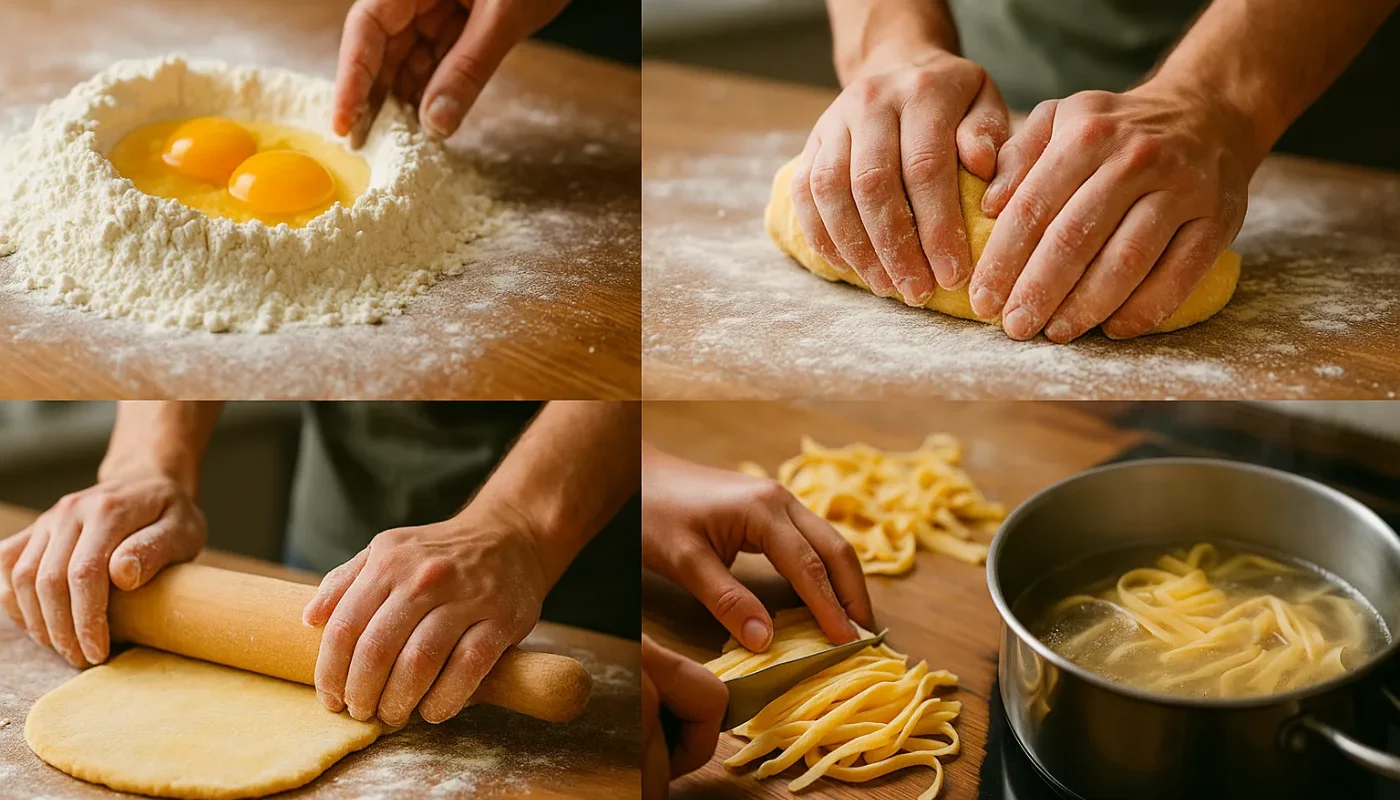 Pasta ohne Nudelmaschine: So gelingt hausgemachte Pasta