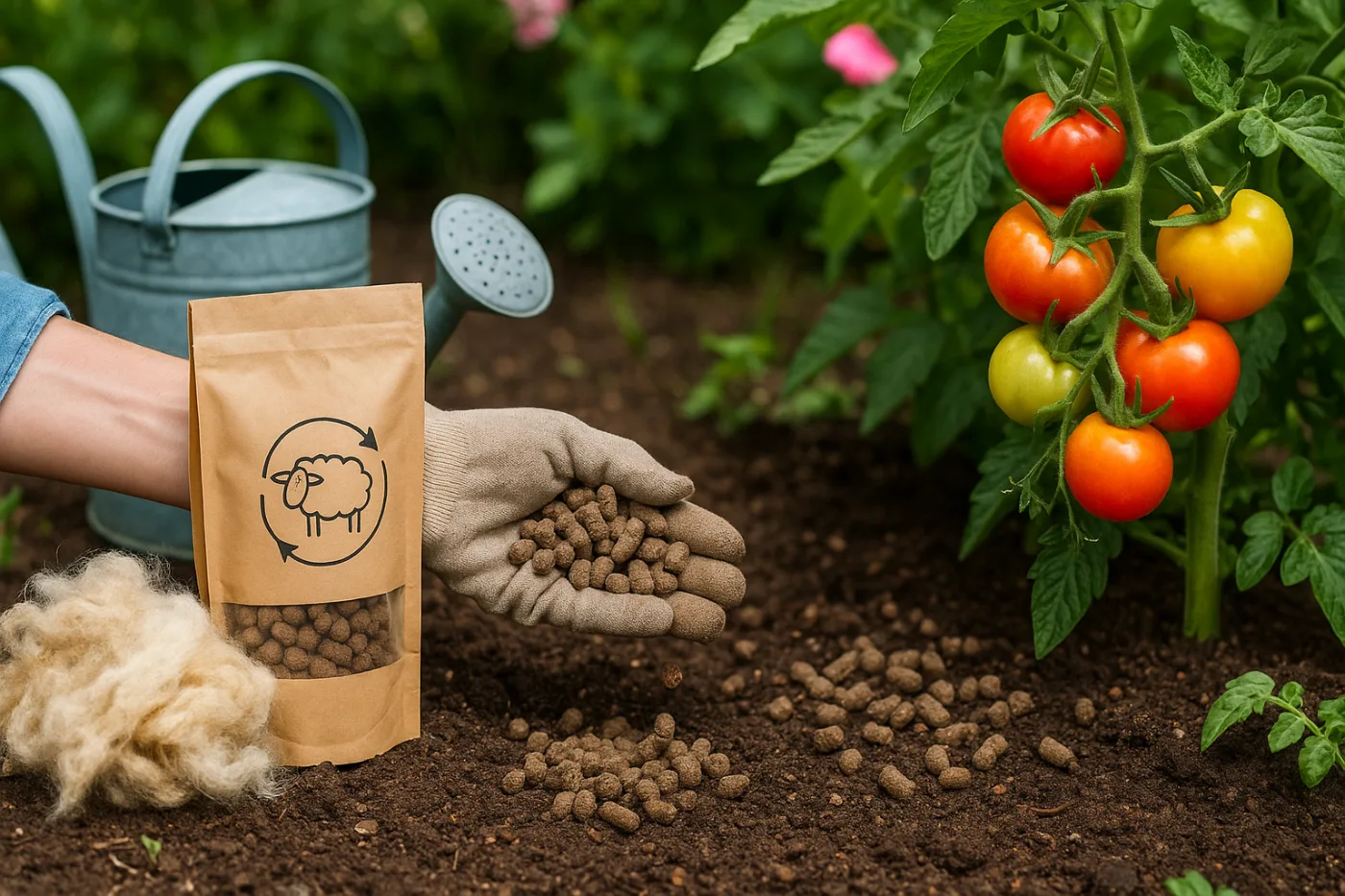 Schafwolle als natürlicher Dünger: So funktioniert’s