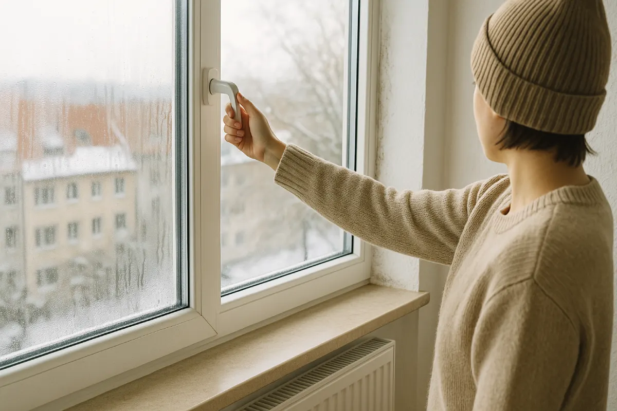 Schimmel vorbeugen im Winter: So lüften Sie richtig bei Kälte 1 Schimmel vorbeugen im Winter: So lüften Sie richtig bei Kälte