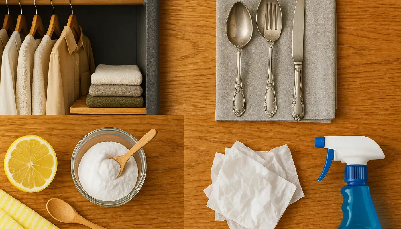 5 Haustricks die funktionieren: Schrank, Silber & mehr
