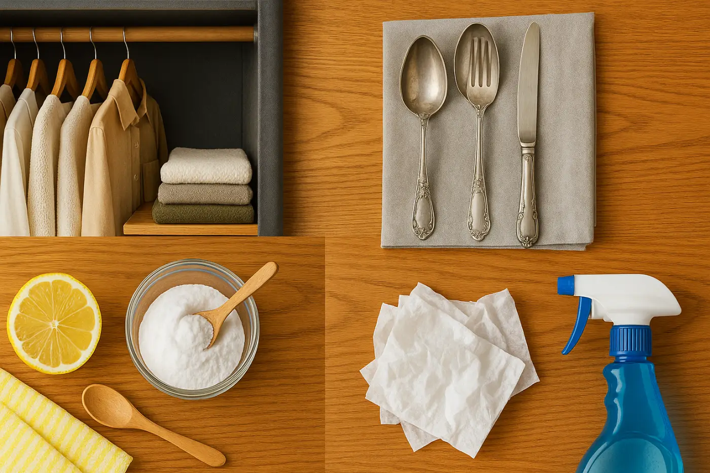 5 Haustricks die funktionieren: Schrank, Silber & mehr