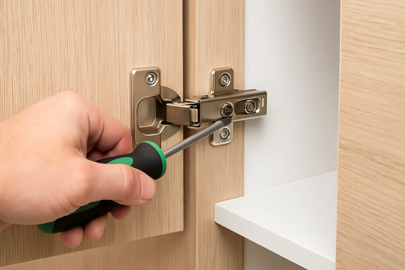 Schranktüren einstellen – Die komplette Anleitung