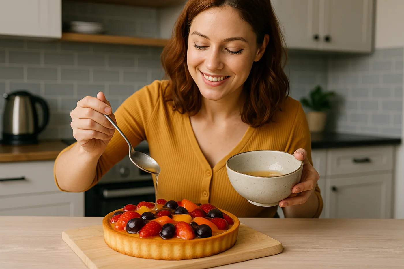 Tortenguss vegan: mit agar-agar statt gelatine