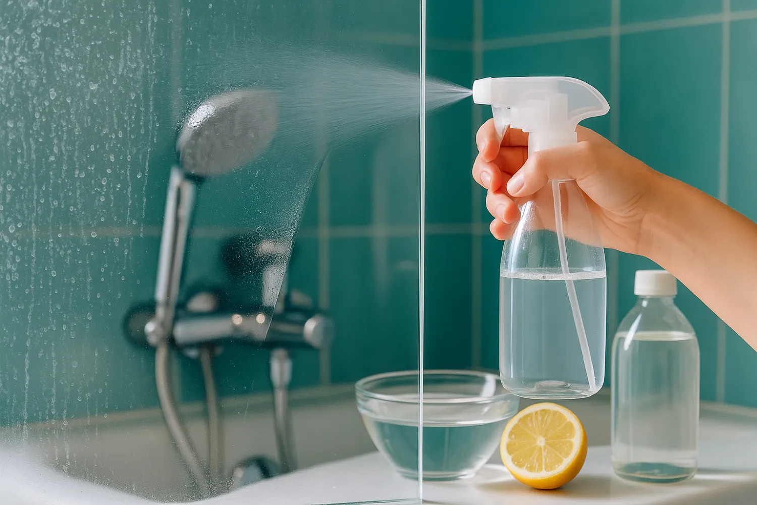 Was passiert, wenn du Essig SO im Bad verwendest – wow!