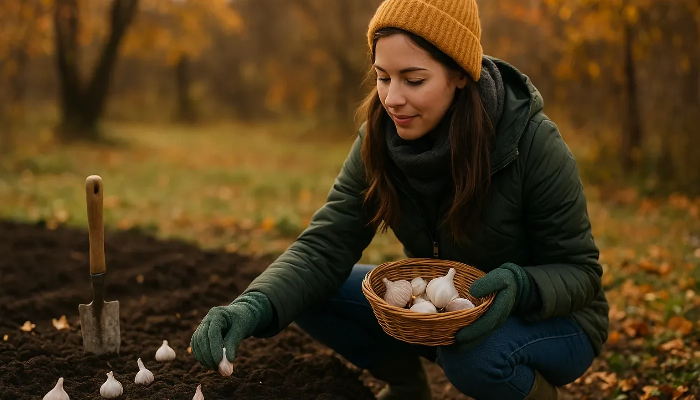 Was passiert, wenn du im November Knoblauch und Zwiebeln setzt? Dein Garten bedankt sich im Frühjahr