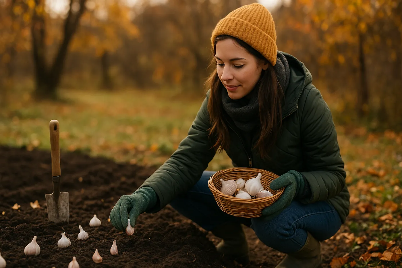 Was passiert, wenn du im November Knoblauch und Zwiebeln setzt? Dein Garten bedankt sich im Frühjahr