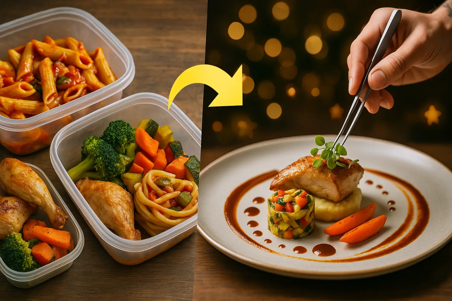 So machst du aus Resten ein Gourmet-Essen – niemand wird es glauben