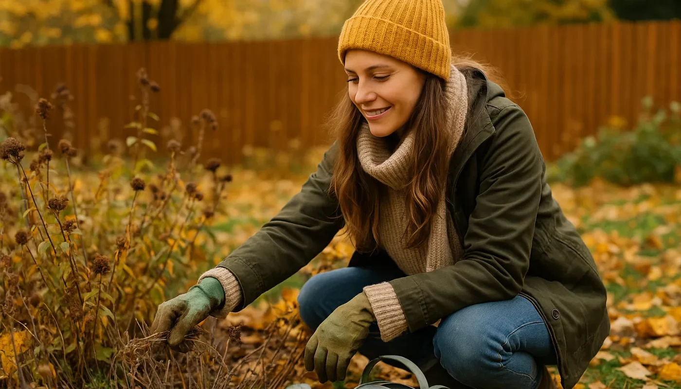 Darum solltest du deinen Garten im November NICHT aufräumen – Biologen sind begeistert
