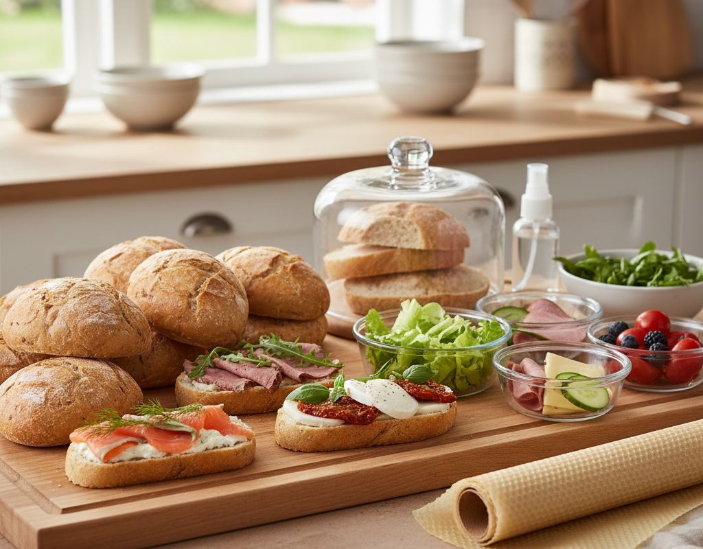 Belegte Brötchen vorbereiten und frisch halten – Tricks für perfekten Genuss