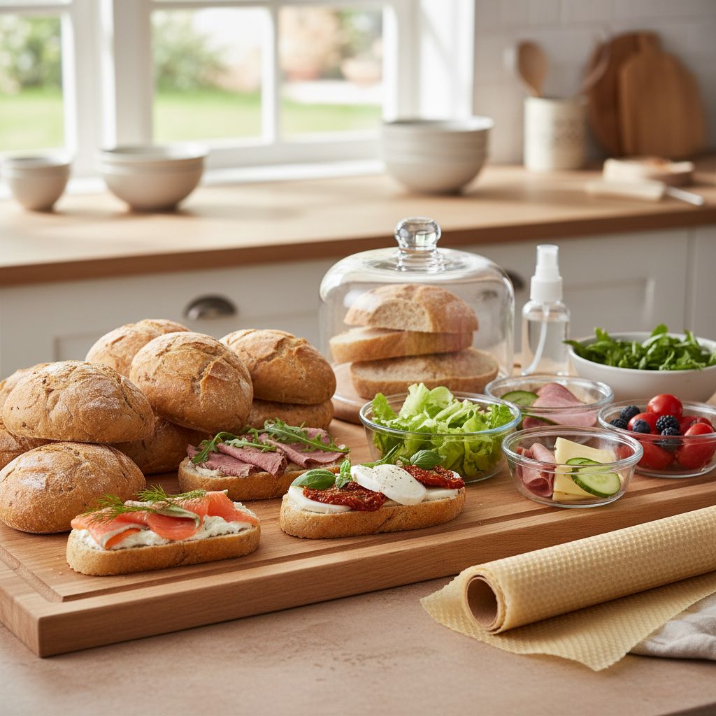 Belegte Brötchen vorbereiten und frisch halten – Tricks für perfekten Genuss