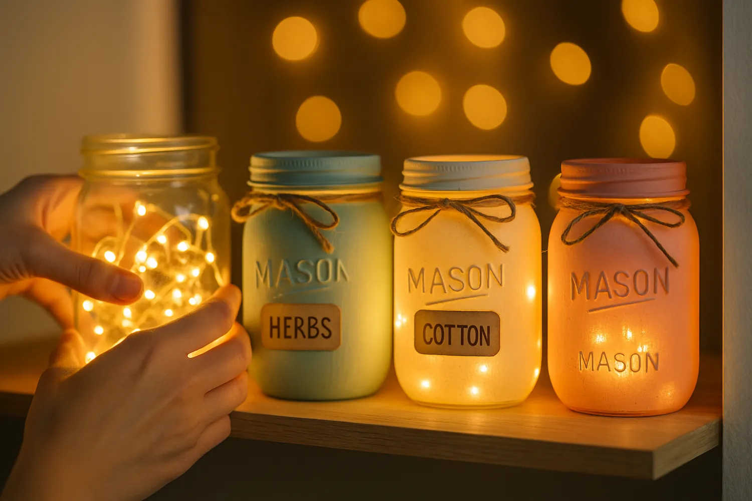  Was passiert, wenn du alte Gläser SO upcyclest – genial!