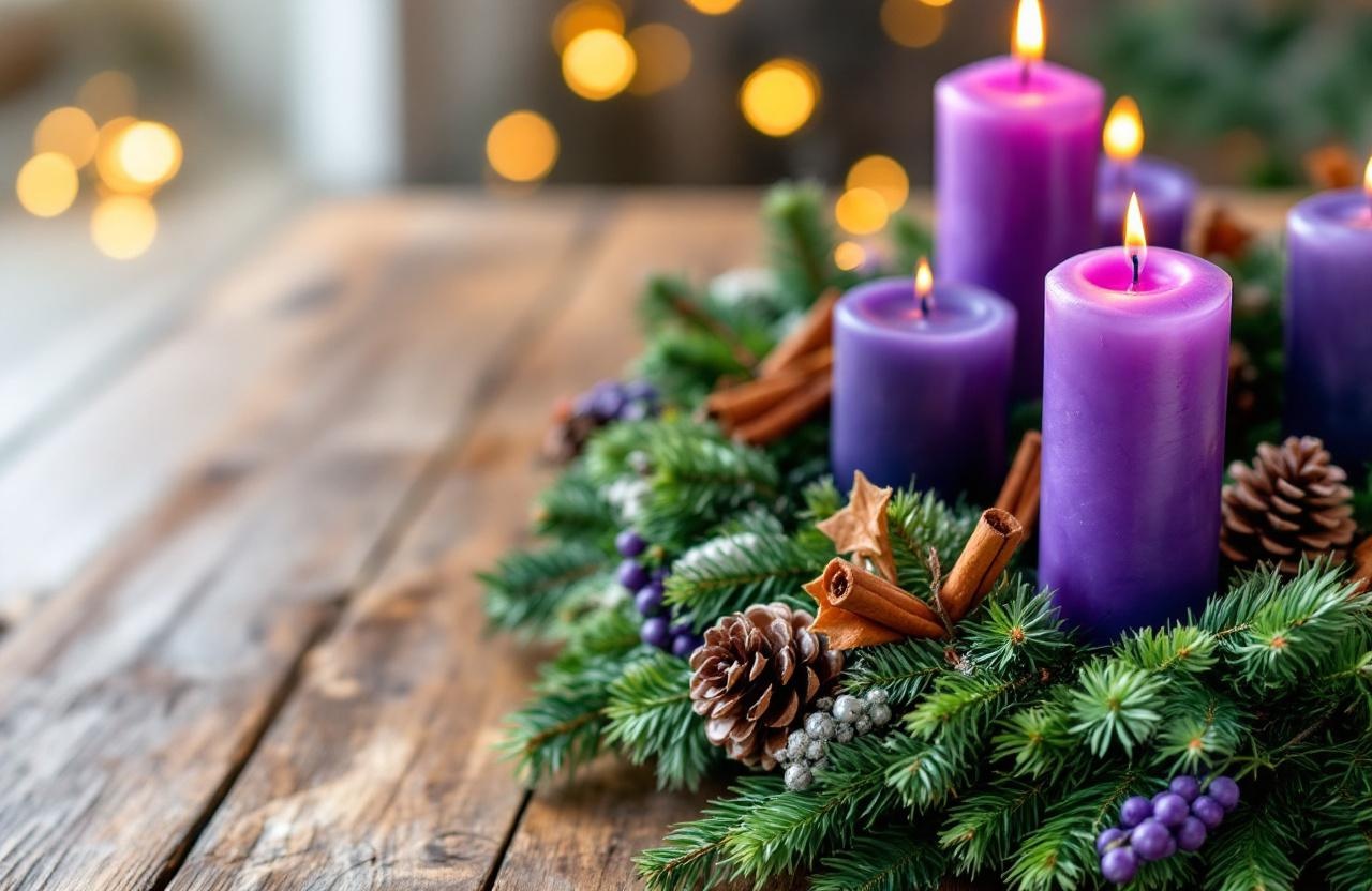 Adventskranz selbst machen: So hält er 4 Wochen perfekt