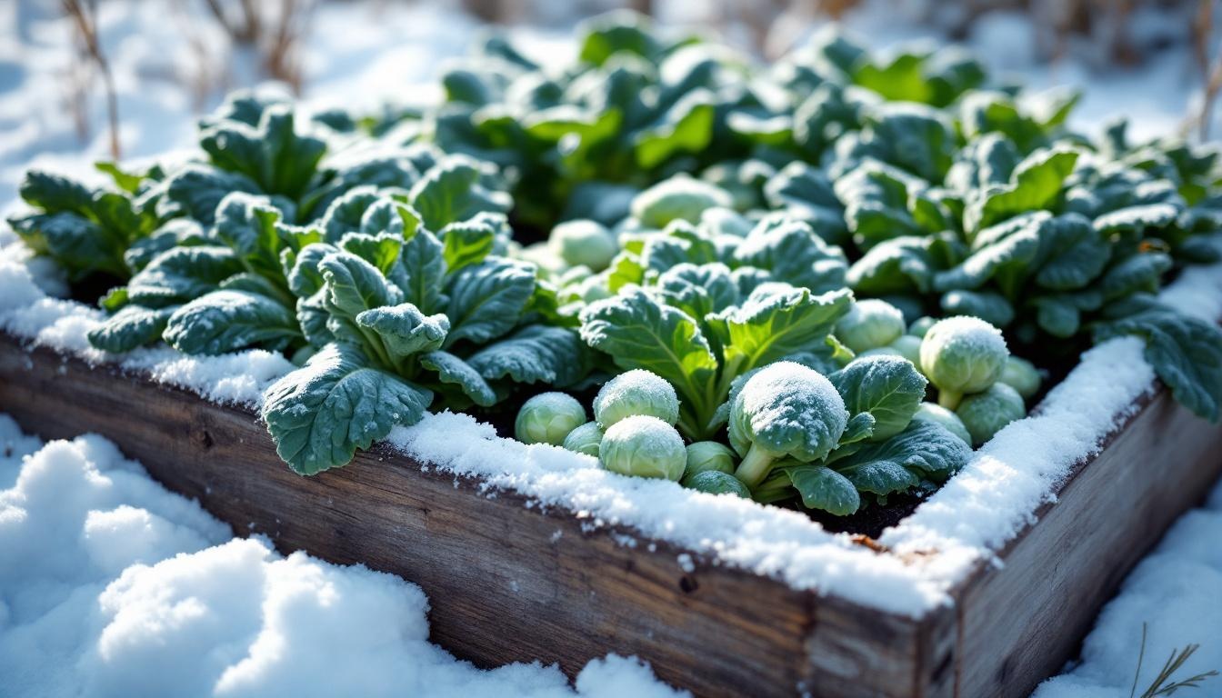Hochbeet im Winter: Diese 5 Gemüse gedeihen jetzt noch prächtig