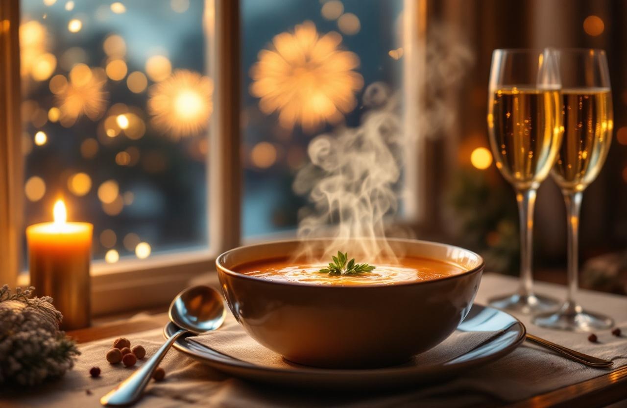 Mitternachtssuppe für Silvester: Wärmender Genuss zum Jahreswechsel