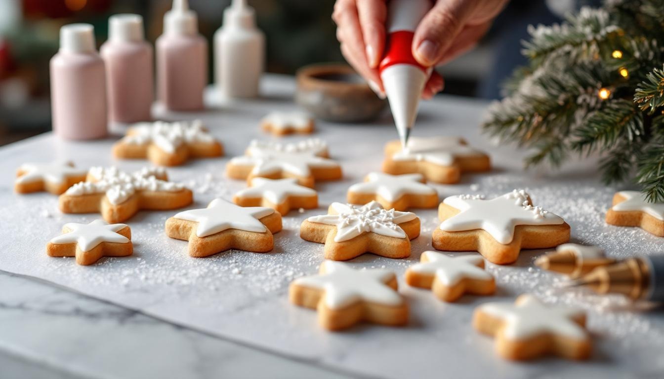 Plätzchen schnell verzieren: Der Zuckerguss-Trick, den Profis verwenden 1 Plätzchen schnell verzieren: Der Zuckerguss-Trick, den Profis verwenden