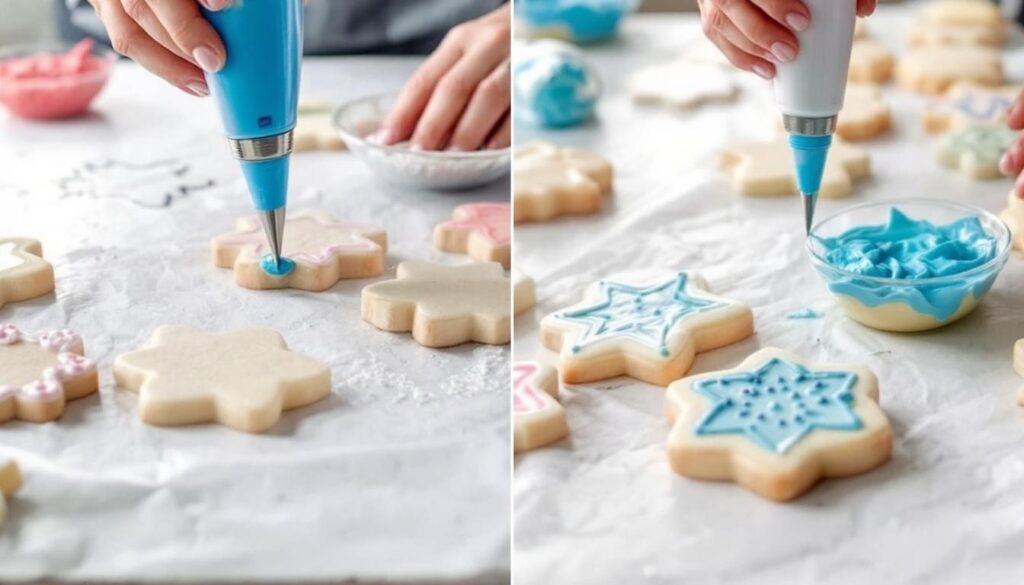 Plätzchen schnell verzieren: Der Zuckerguss-Trick, den Profis verwenden 3 Plätzchen schnell verzieren: Der Zuckerguss-Trick, den Profis verwenden - 3