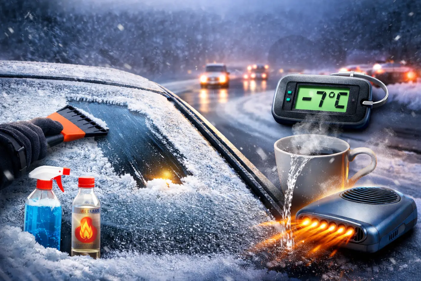 Vereiste Scheiben? 5 blitzschnelle Tricks, die sofort helfen