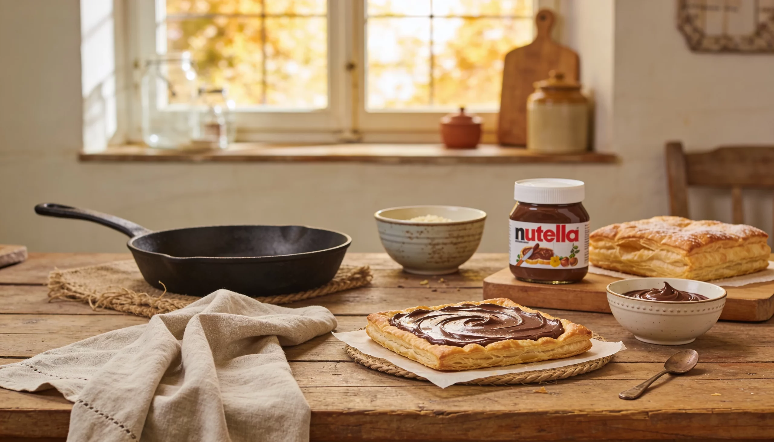 Nutella im Blätterteig: 7 Varianten, die jede Kaffeerunde retten 1 htg nutella bltterteig 1778125774 scaled