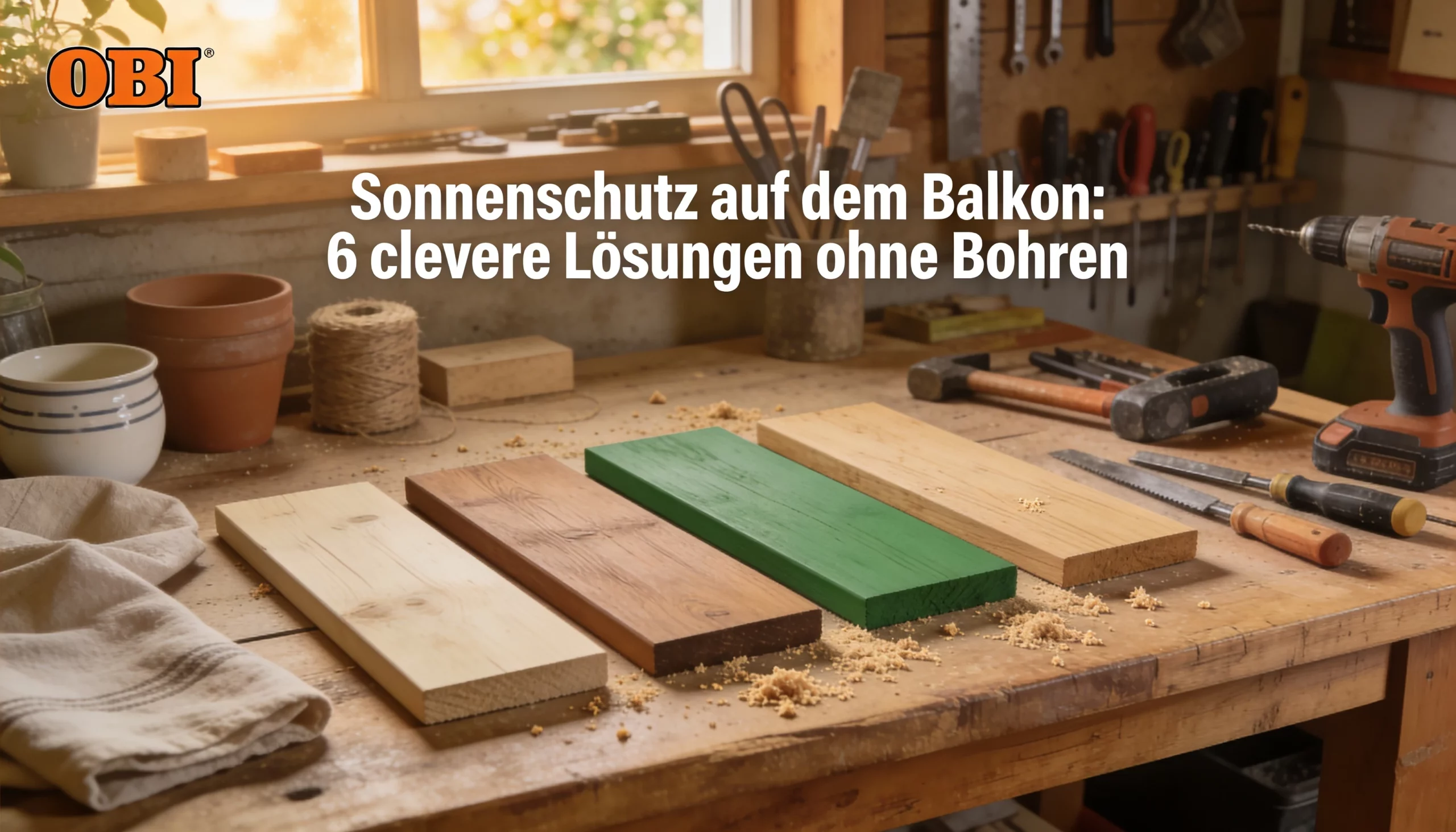 Sonnenschutz auf dem Balkon: 6 clevere Lösungen ohne Bohren 1 htg sonnenschutz balkon 1778816966 scaled
