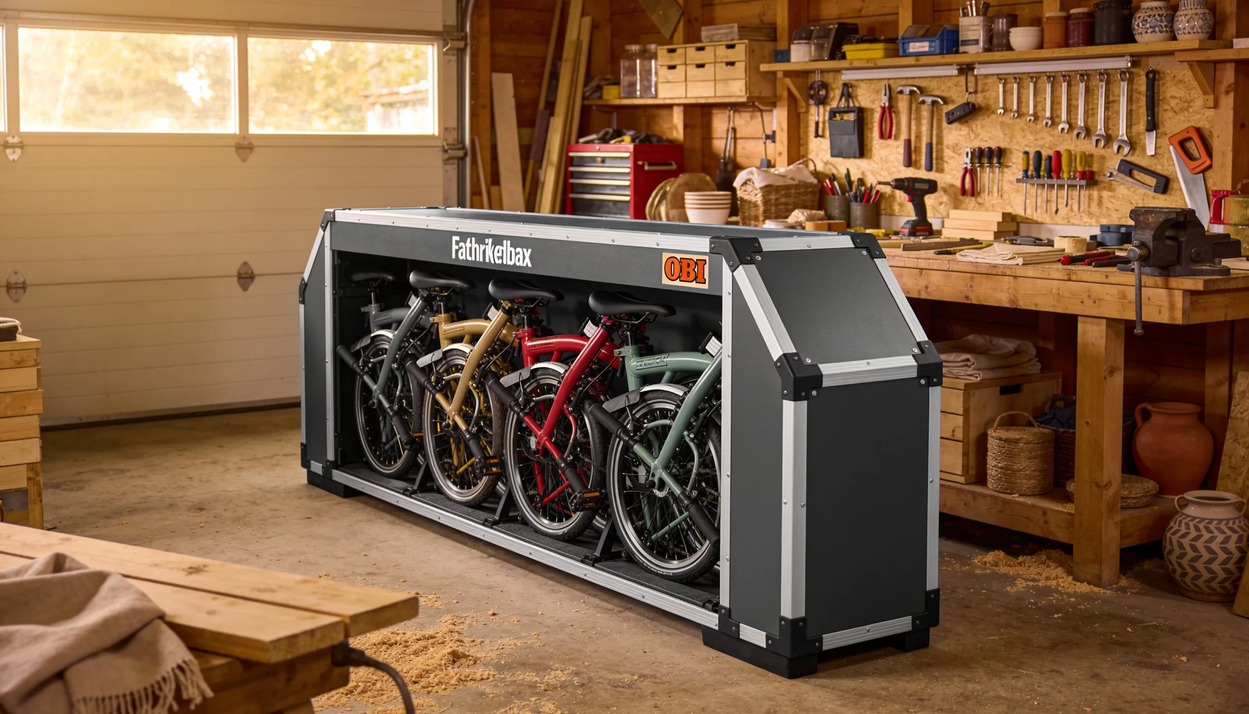 Fahrradbox für 4 Fahrräder: clevere Garagen-Lösung im Reihenhaus 1 htg fahrradbox 4 fahrrder 1780976896 scaled