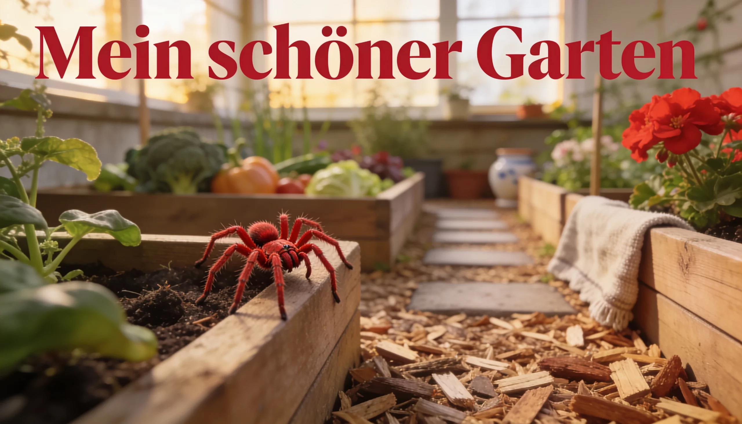 Kleine rote Spinnen auf der Terrasse: harmlos oder Plage? 1 htg kleine rote spinnen 1782100037 scaled