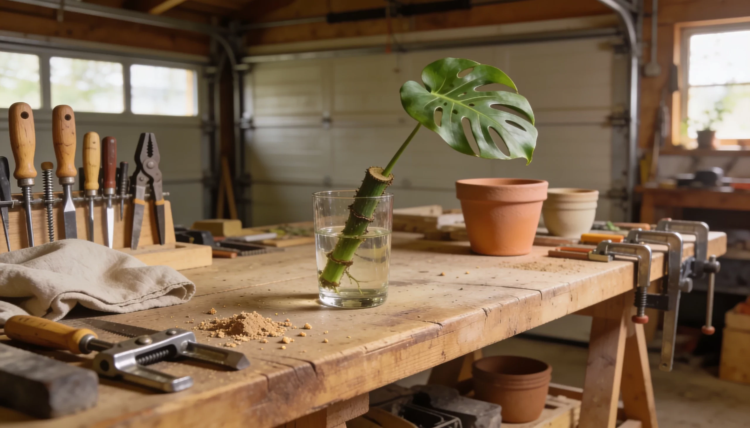 Monstera-Ableger im Wasserglas: neue Pflanze gratis zu Hause 1 htg monstera ableger 1781322580 scaled