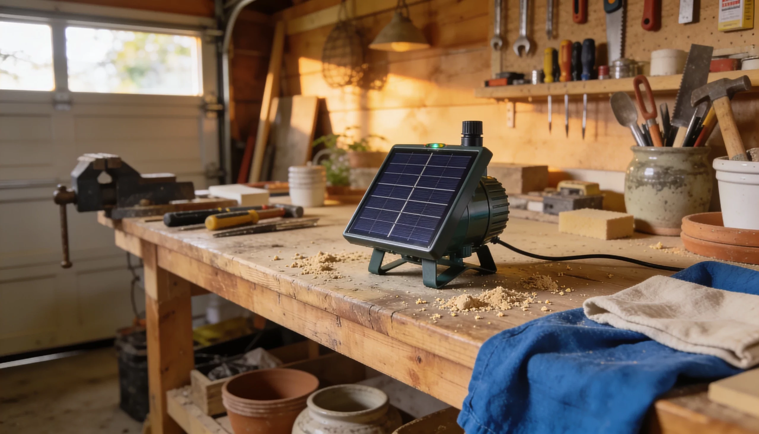 Solarpumpe für den Teich: unabhängige Wasserzirkulation ohne Stromkosten 1 htg solarpumpe 1782272850 scaled