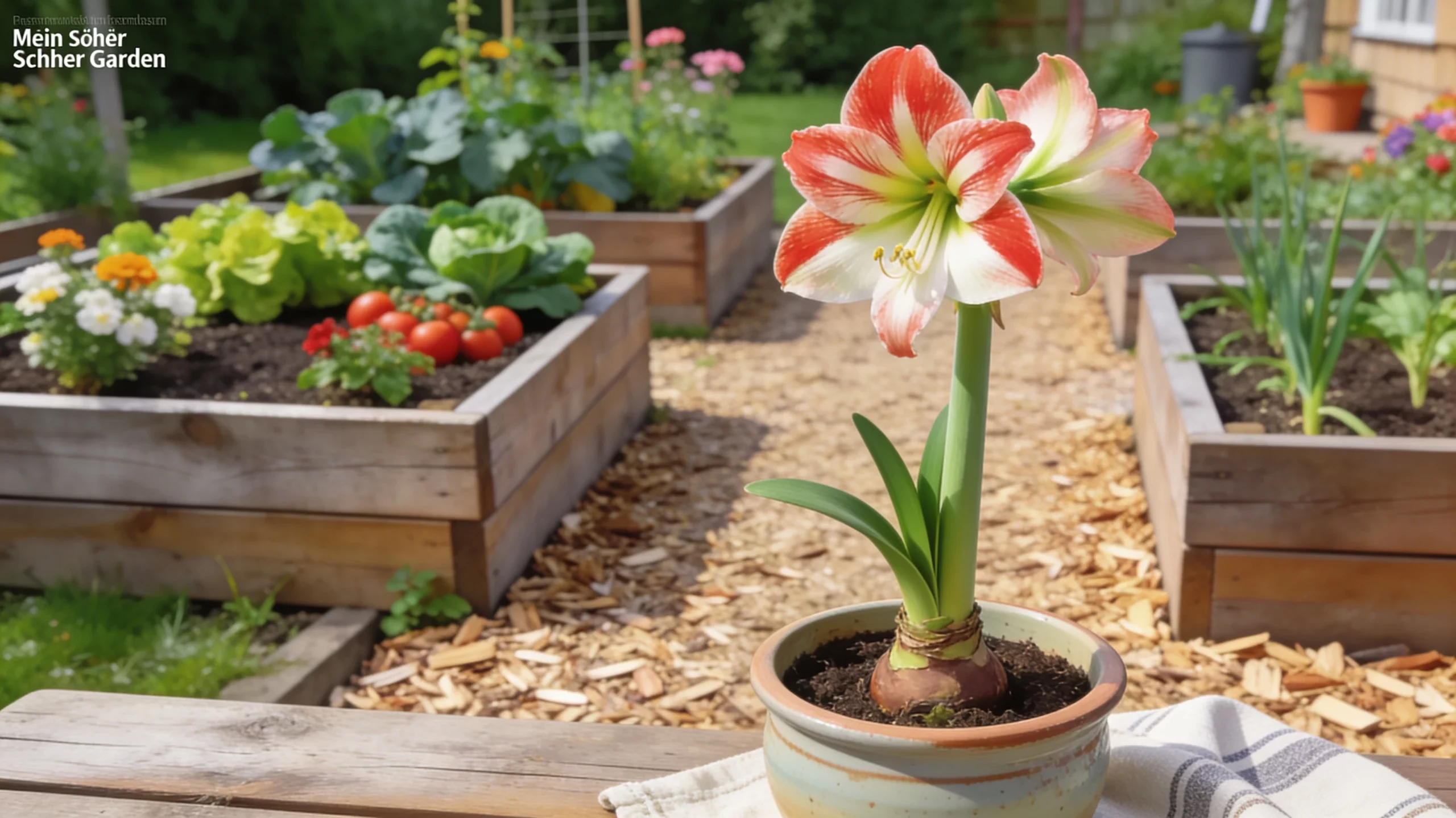 Amaryllis überwintern und wieder zur Blüte bringen: Der praktische Kalender