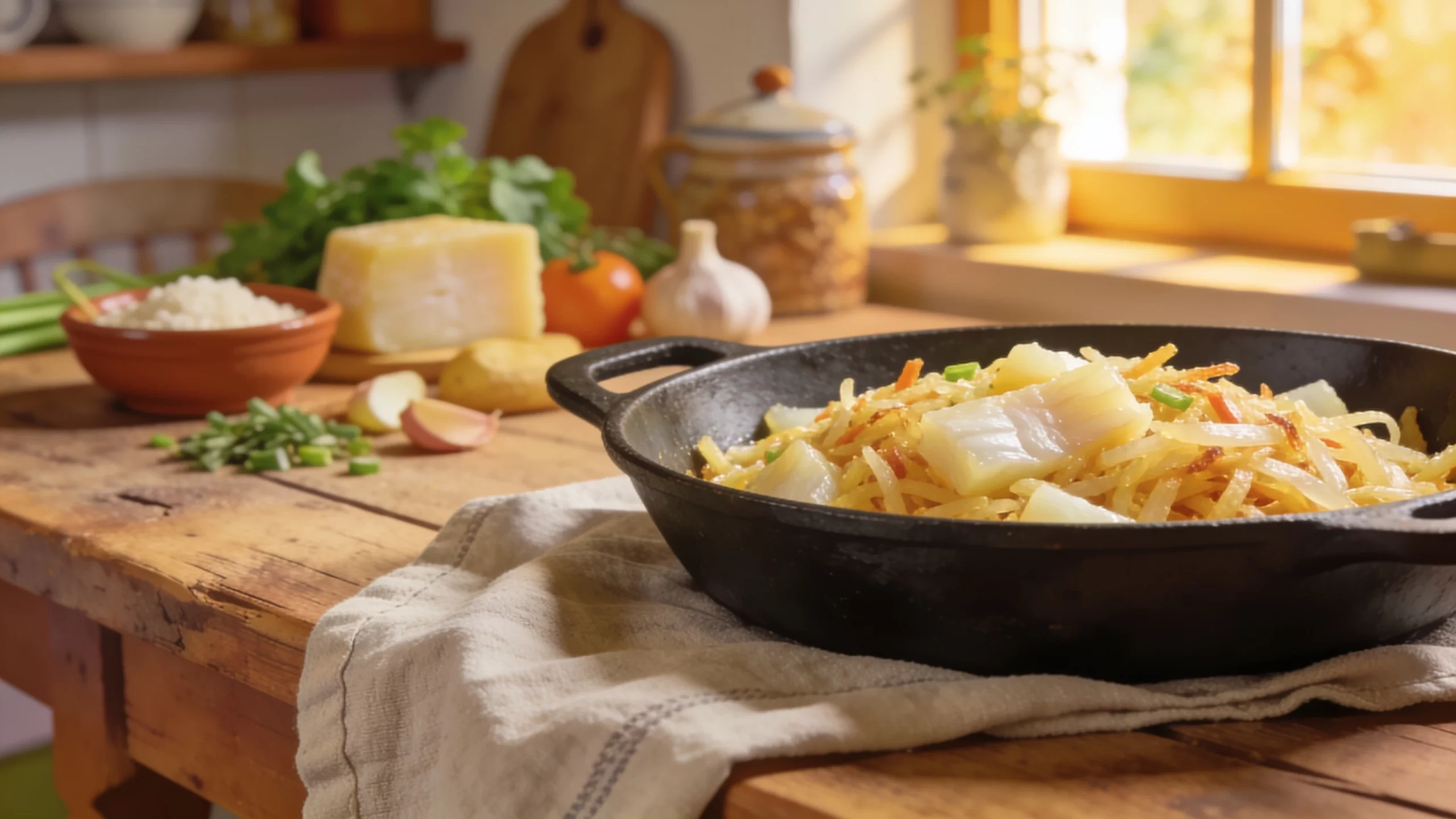 Bacalhau à Brás: wie Portugiesen ihren Stockfisch wirklich lieben lernen und zubereiten