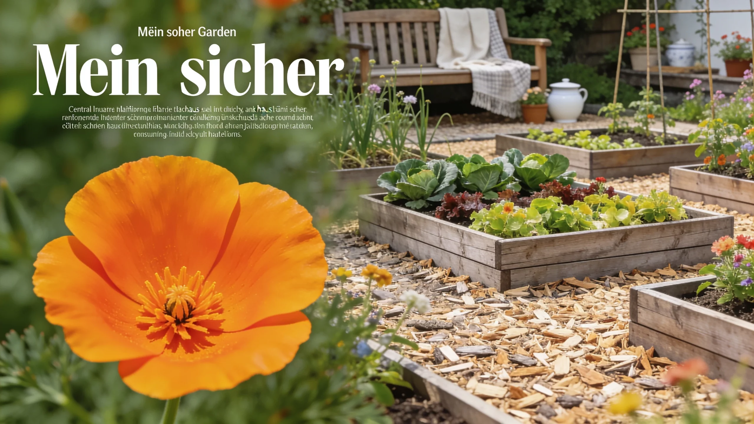 Kalifornischer Mohn im Staudengarten: die goldene Pflegeleicht-Schönheit