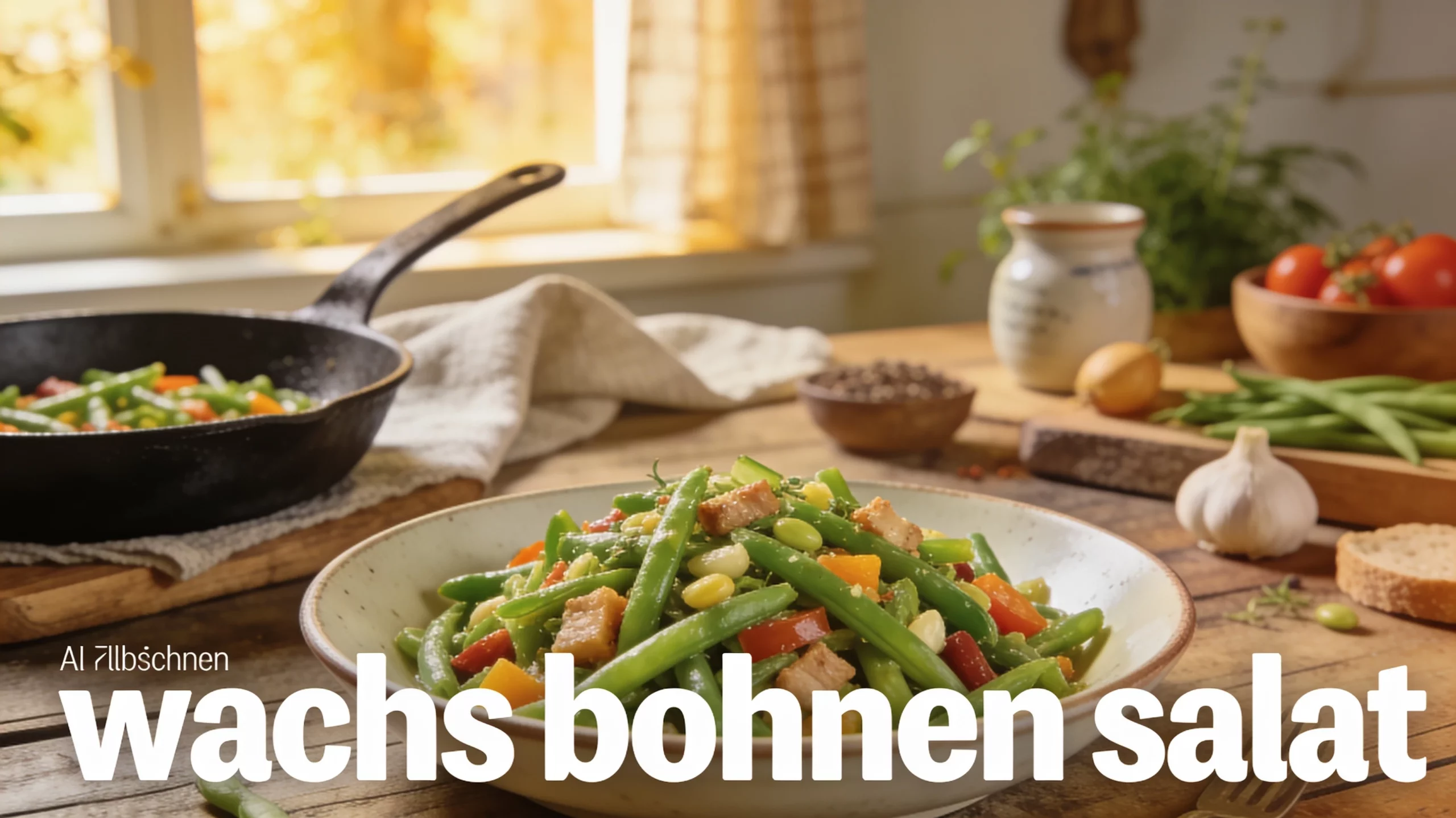 Wachsbohnensalat: das knackige Sommergericht aus Großmutters Garten – einfach zubereitet