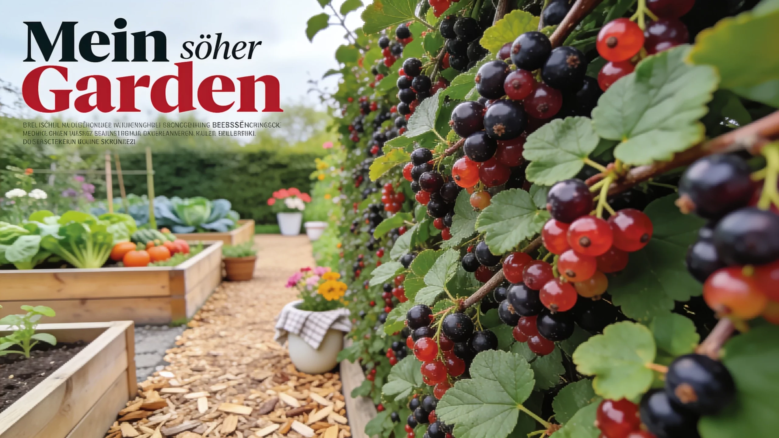 Beerenhecke im August pflanzen: 5 einfache Schritte zum essbaren Sichtschutz