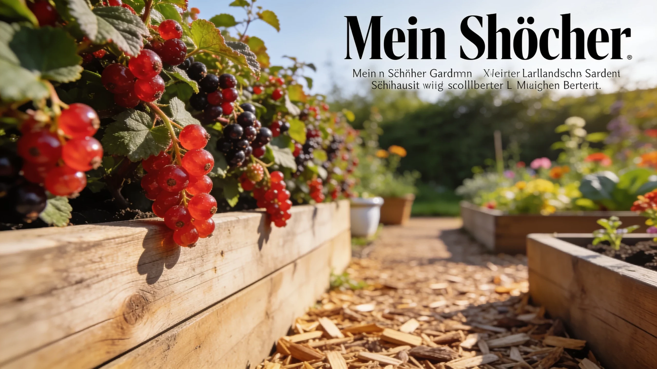 Beerenhecke pflanzen: Der essbare Sichtschutz für deinen Garten in 5 Schritten