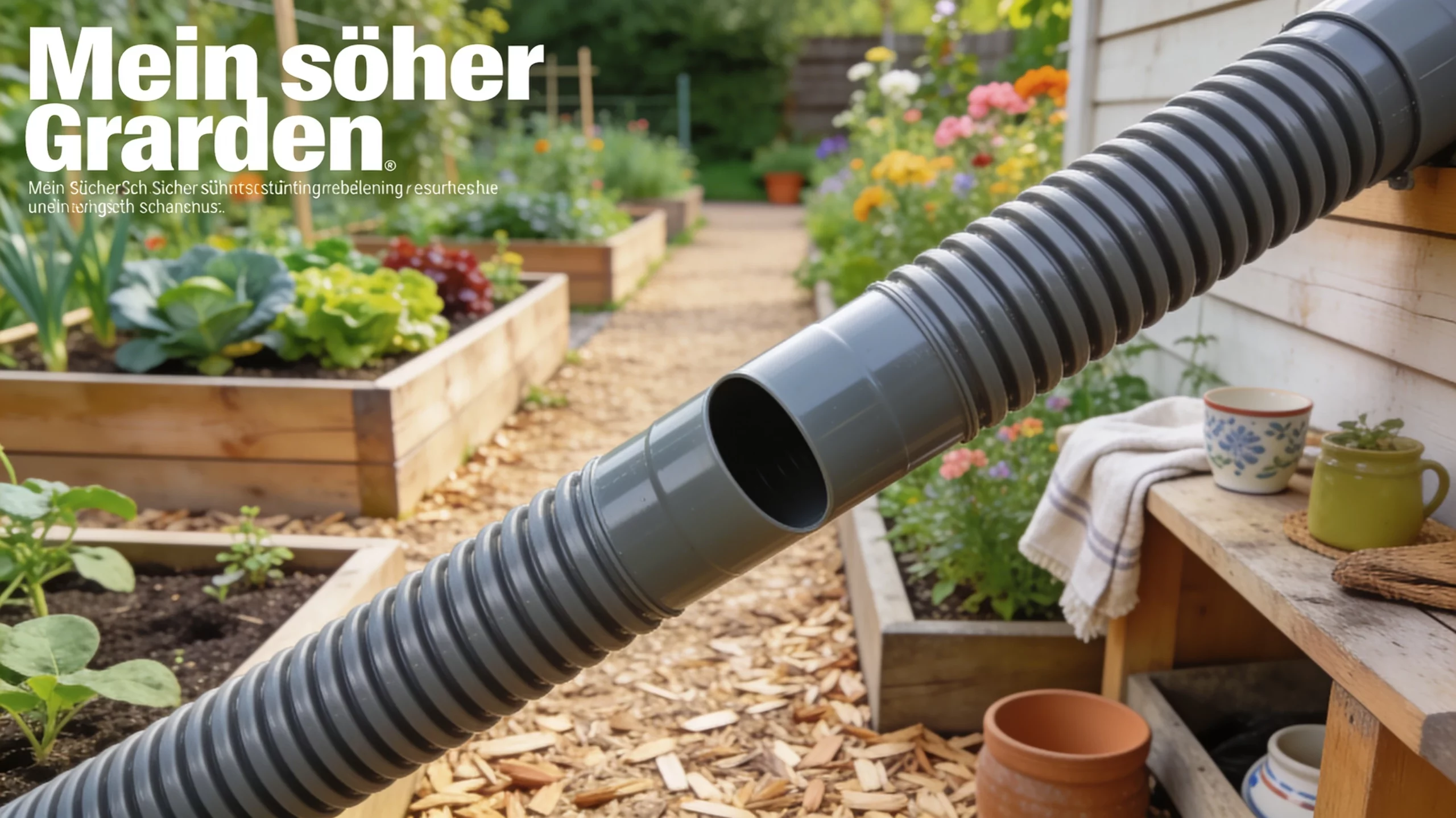 Drainagerohr im Garten verlegen: die saubere Lösung für nasse Füße und Staunässe 2 Drainagerohr im Garten verlegen: die saubere Lösung für nasse Füße und Staunässe