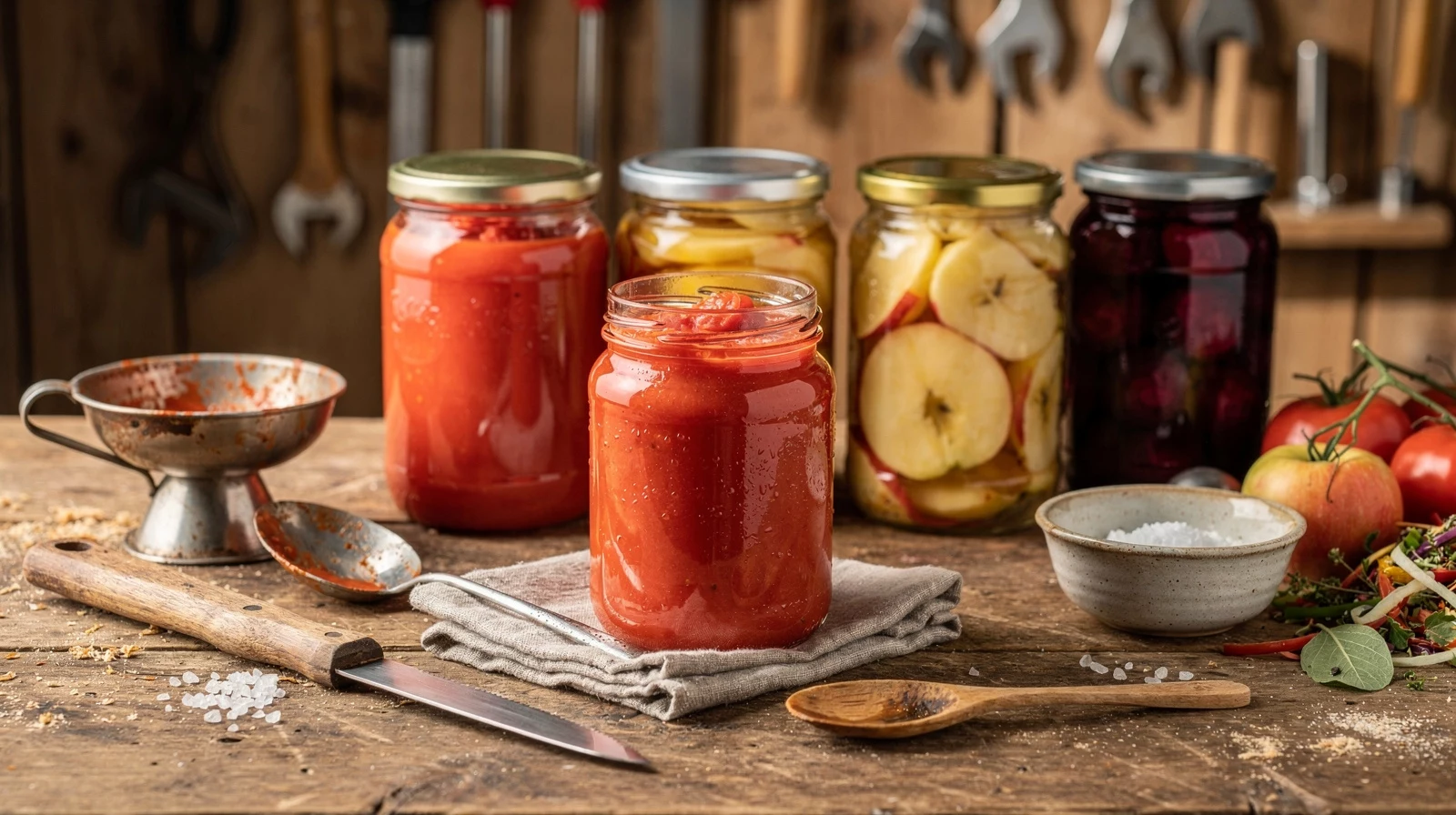 Ernte haltbar machen: Einkochen, Dörren und Fermentieren für den Herbst