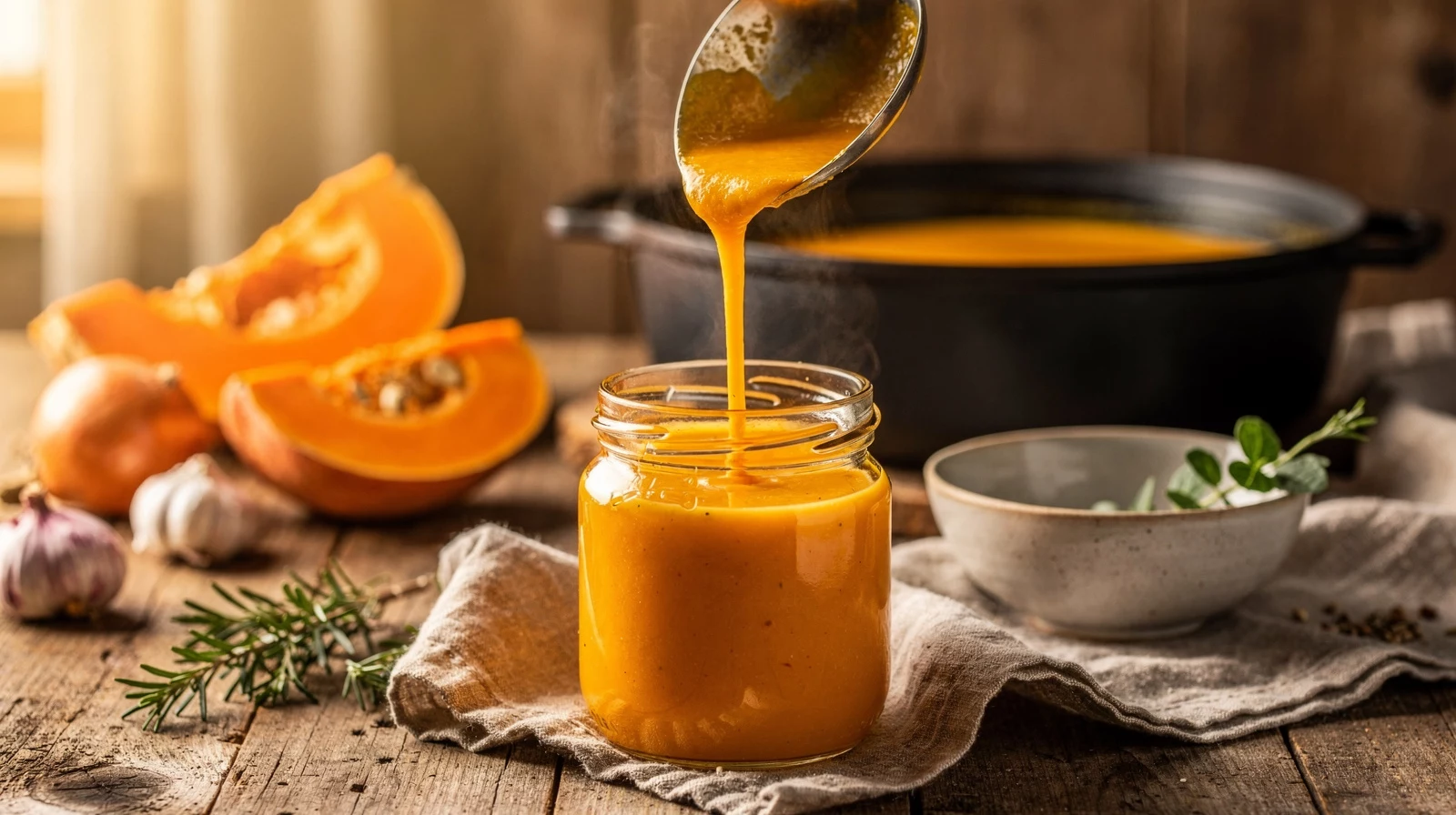 Kürbissuppe einkochen: So haltbar machen Sie die Herbsternte für den ganzen Winter