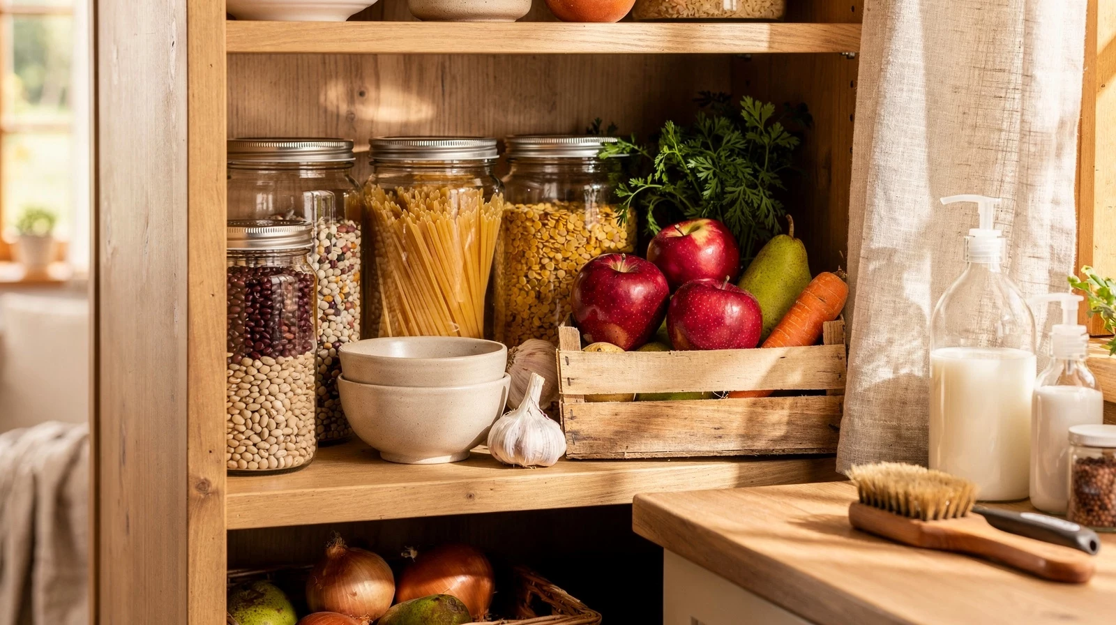 Vorratskammer anlegen: Obst, Gemüse und Ernte richtig einlagern und monatelang haltbar machen 1 htg vorratskammer anlegen so lagern sie obst gemse und 1790394490
