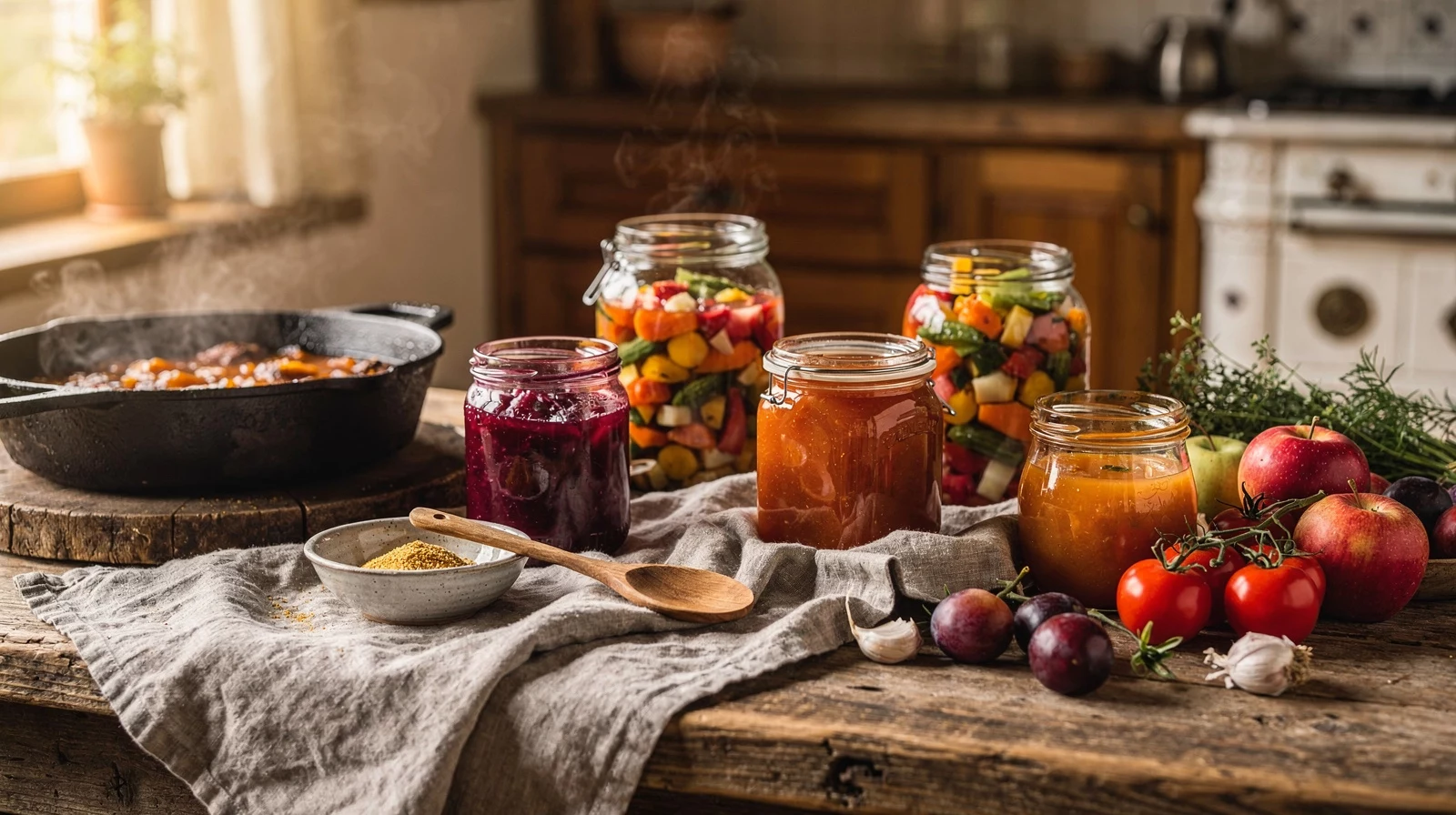 Einkochen im Herbst: Marmeladen, Chutneys und Gemüse richtig einwecken – die große Anleitung