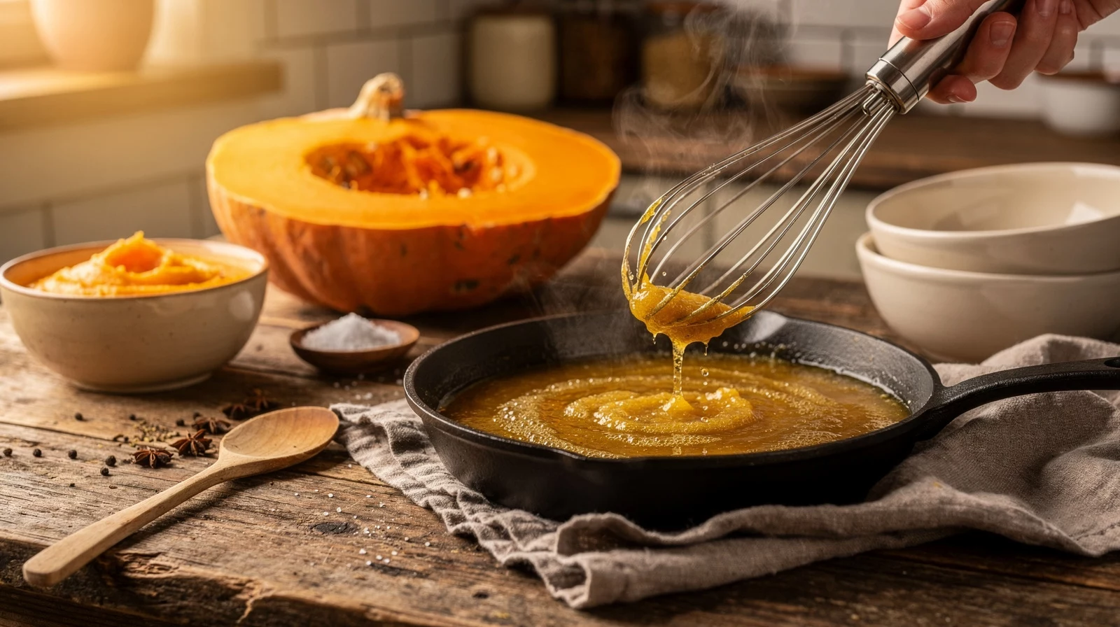 Kürbissuppe wie vom Profi: Der eine Trick für die sämigste Herbstsuppe 2 Kürbissuppe wie vom Profi: Der eine Trick für die sämigste Herbstsuppe