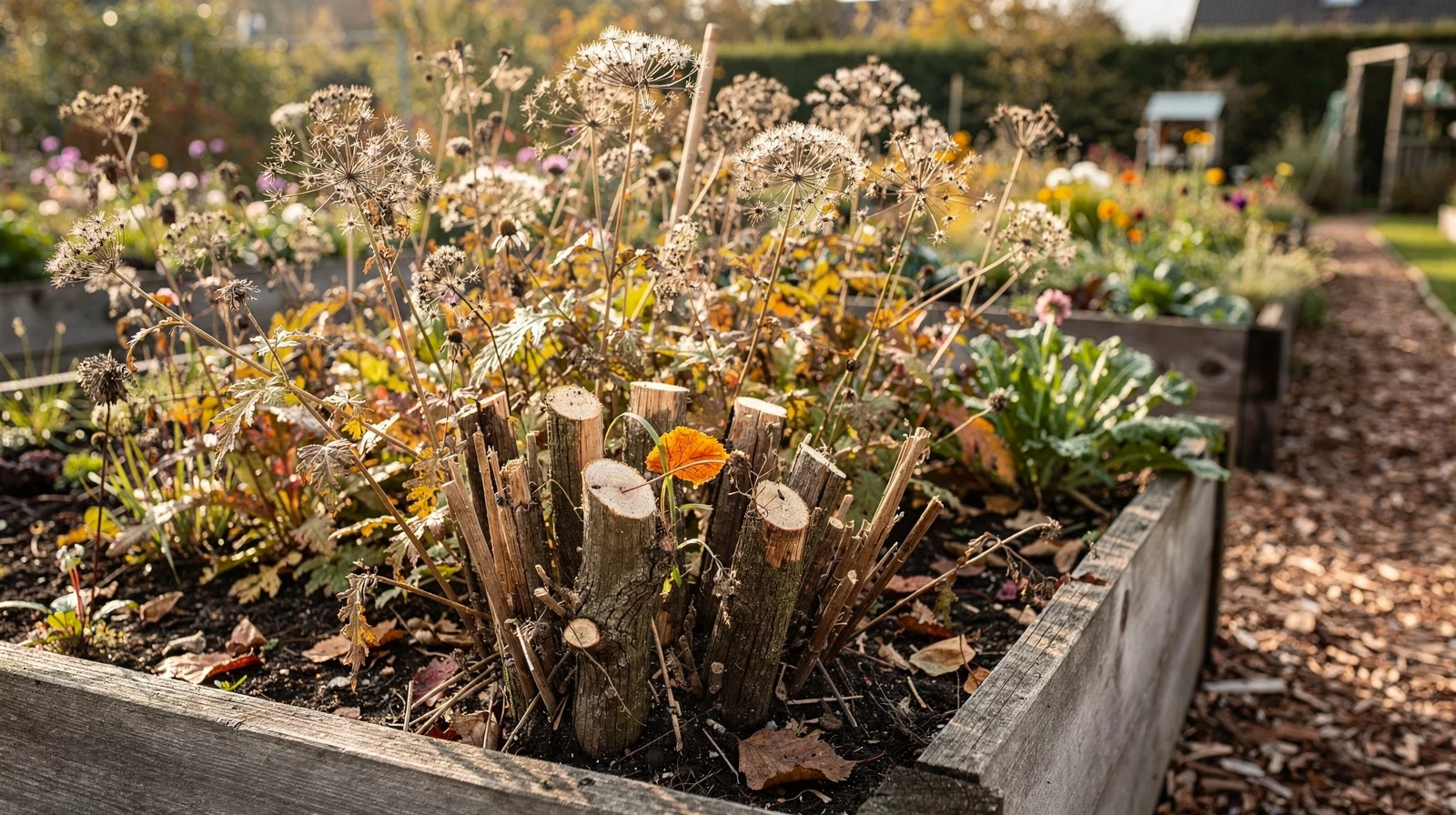 Stauden zurückschneiden im Herbst: Was jetzt weg darf – und was unbedingt stehen bleibt